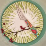 Messer Bunter Griff, Handarbeit, Unikat, Besteck, fröhlich,