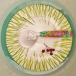 Messer Bunter Griff, Handarbeit, Unikat, Besteck, fröhlich,