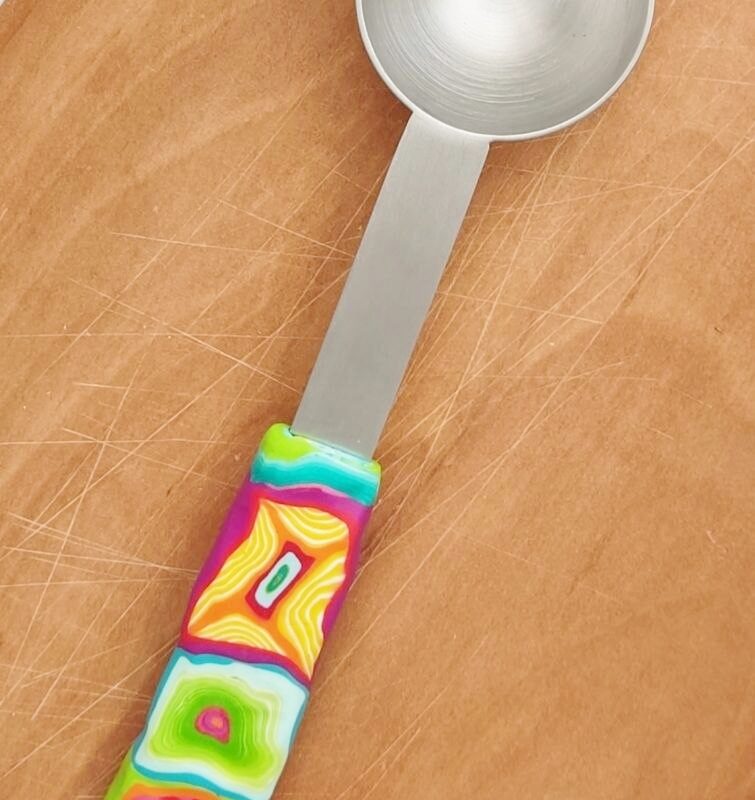 Löffel Kaffeelöffel Löffelstil Besteck, fröhlich, Handarbeit,